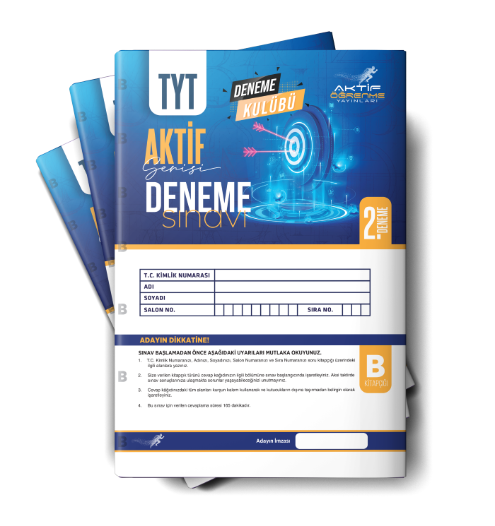 AKTİF YAYIN TYT DENEME KULÜBÜ 02-B - 2024-25